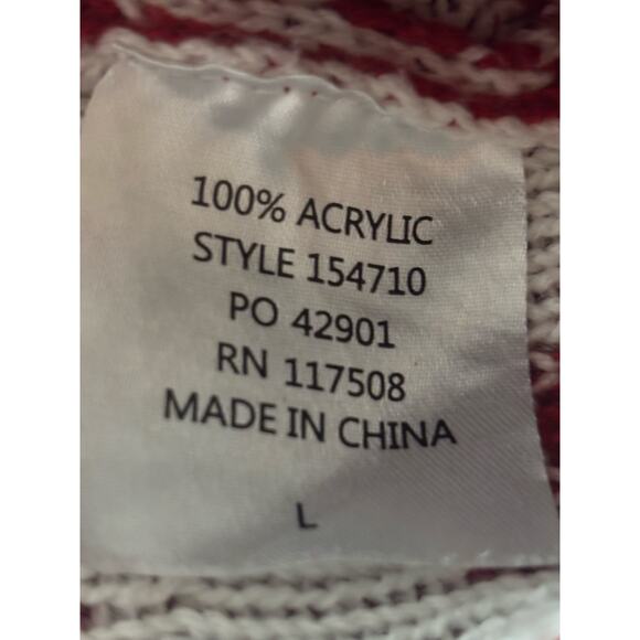 Budweiser Ugly Christmas Sweater Size Large Cocktail Party New Years - Picture 5 of 12